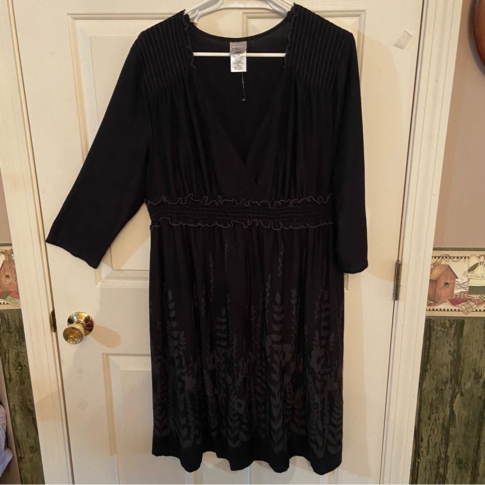 Casual Black Women's Dress
